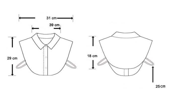 Women’s Detachable Rhinestone Collar – Elegant Fake Shirt Collar for Sweaters,