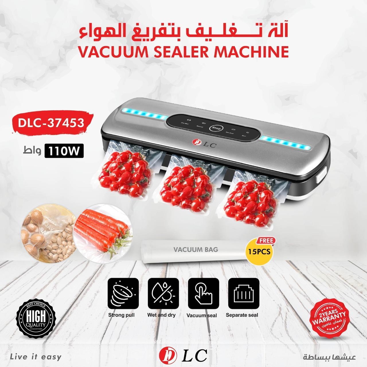 Automatic Vacuum Sealer Machine for Food Storage and Preservation