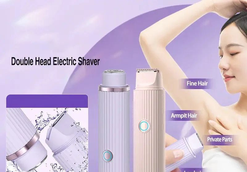 Double Head Electric Shaver