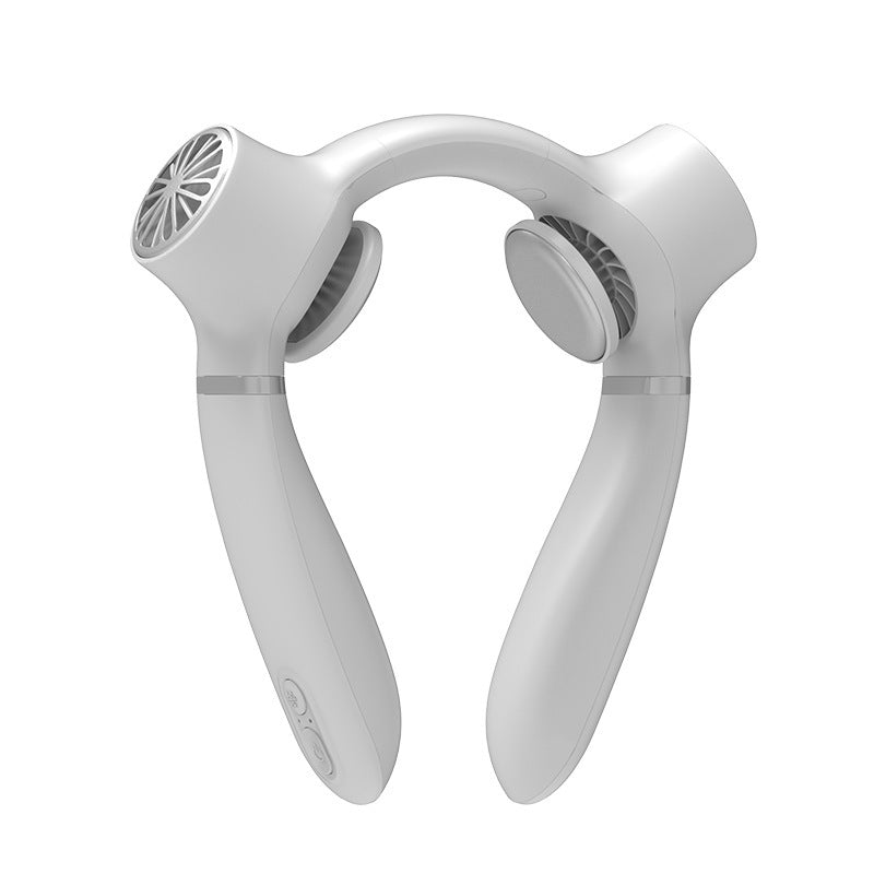 Portable USB Cooling Neck Fan – Rechargeable 3-Speed Air Conditioner for Summer