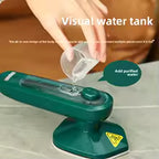 Portable Mini Ironing Machine –2-in-1 Dry & Wet Iron